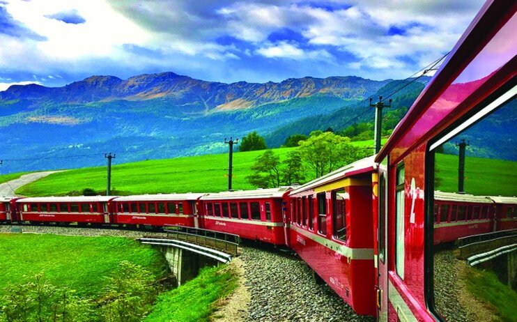 TRENINO DEL BERNINA, LAGO D’ISEO, LAGO DI COMO E ST. MORITZ