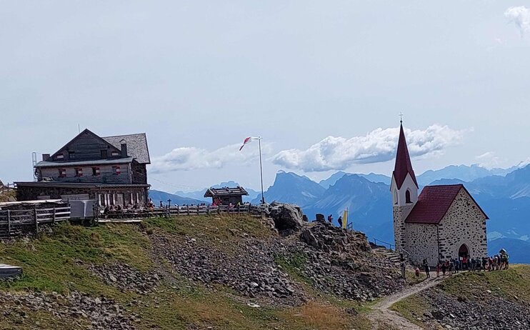 Al Rifugio Latzfonser Kreuz - domenica 3 settembre 2023