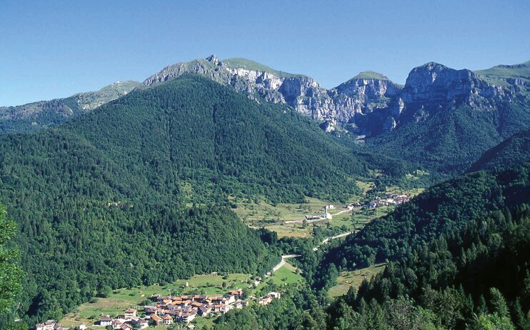 Ai confini del parco delle Dolomiti