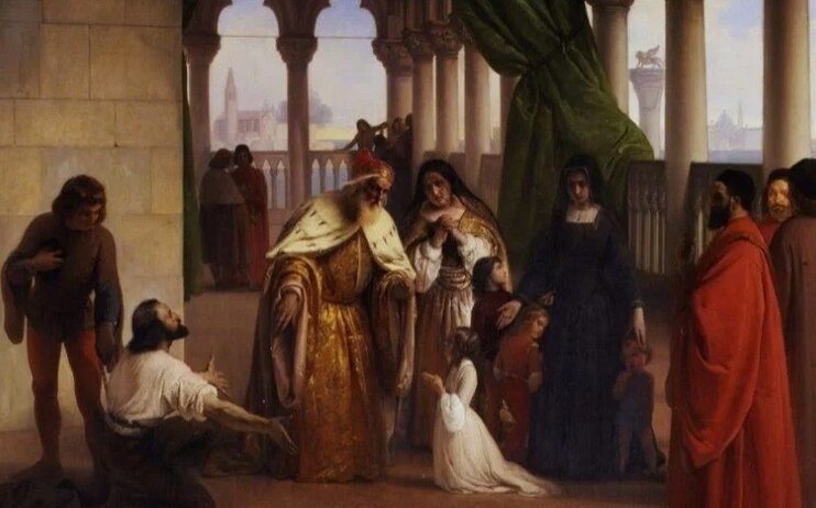 La donna a Venezia e Chiesa di San Zaccaria